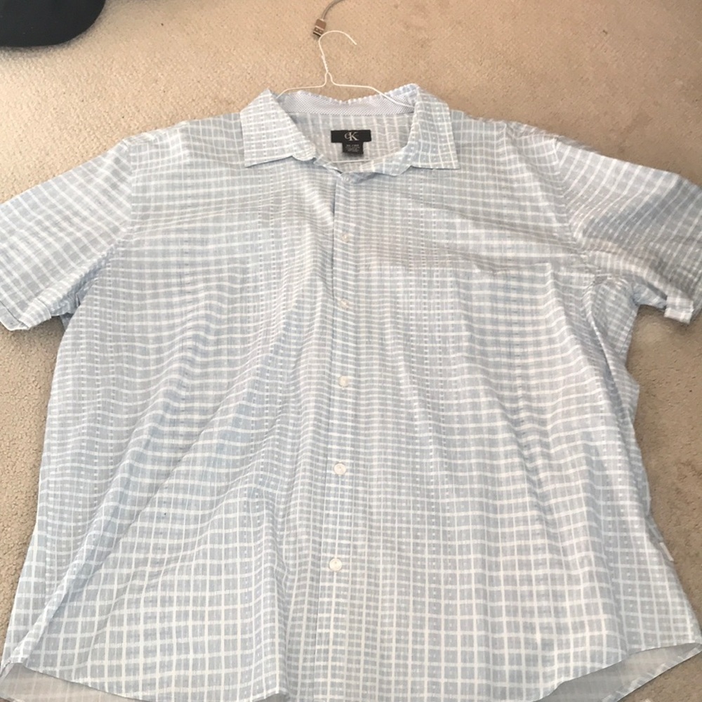 Calvin Klein Short Sleeved collard shirt